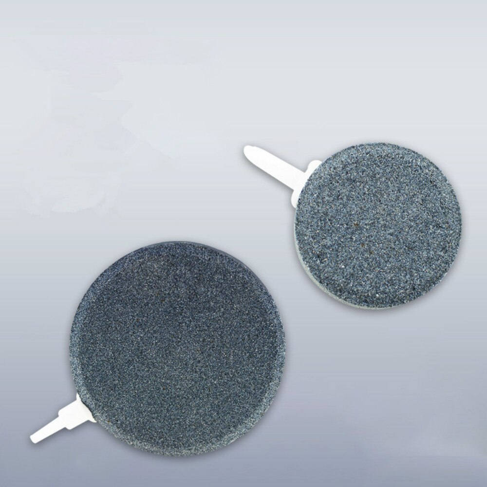 5/6/7/8cm Aquarium Air Stone Oxygen Bubbles Fish Tank Pump Hydroponic Oxygen Plate Round Stone Mini Acuario Accesories