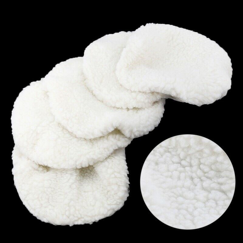 5pcs Set Auto Car Polishing Pads Detailing Cleaning Buffing Soft Tool Equipment