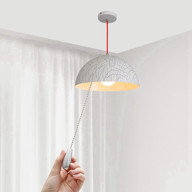 8 Pieces Ceiling Fan Chain Pulls Wooden Pull Chain Extension Pull Chain For Ceiling Light Lamp (Silver And Wood Color)