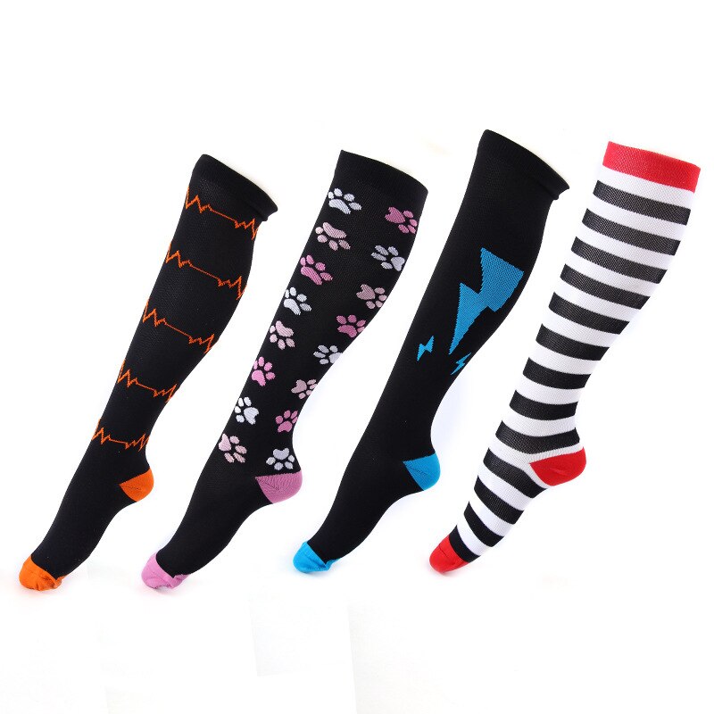 Women's Sports Compression Stockings Nurse Stockings Knee High Socks Women Socks Knee and Leg Compression Socks