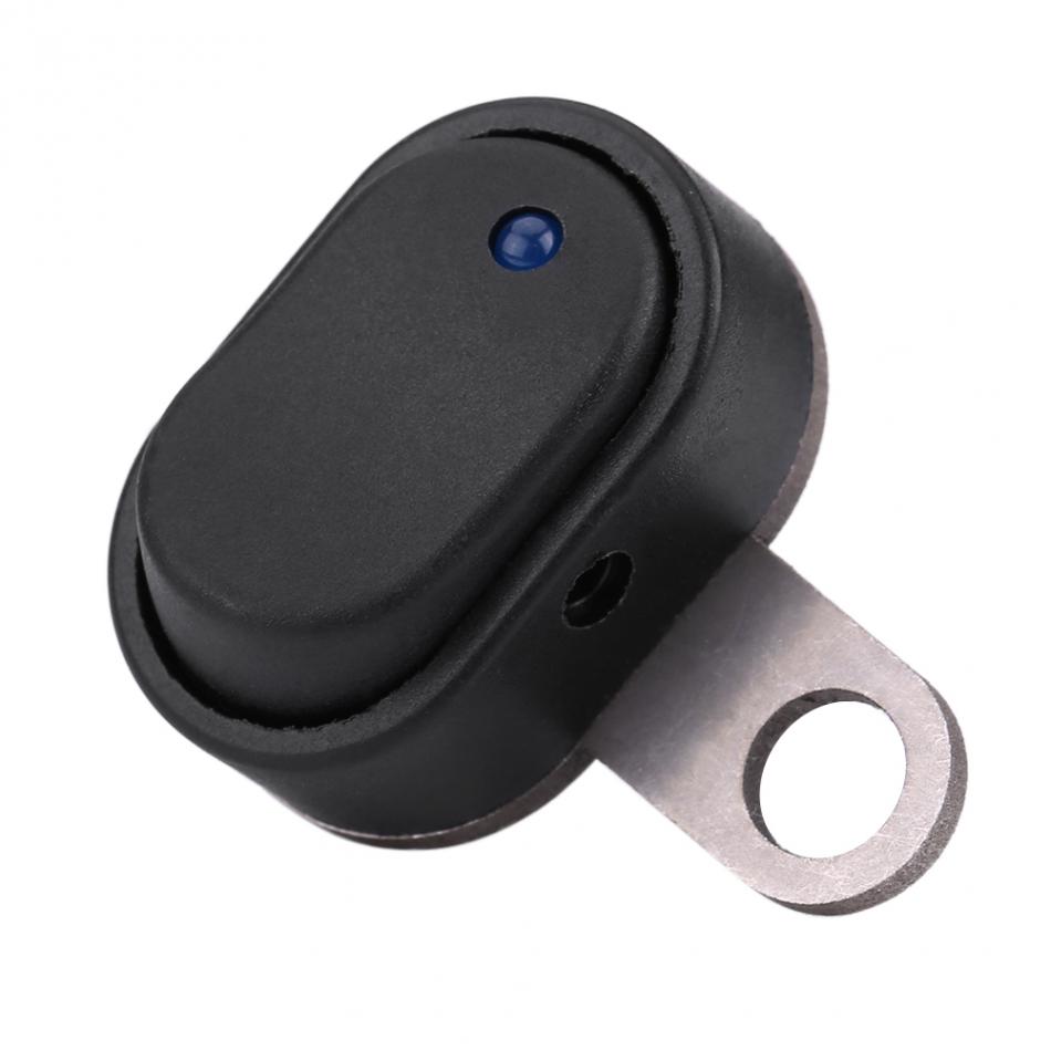12 V Universal- Motorrad Roller LED-scheinwerfer Lenker Licht Scheinwerfer Einstellbare montieren Wasserdichte Auf Aus-schalter mit Anzeige