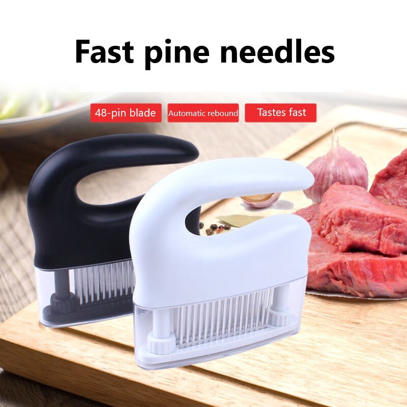 48-Pin Steak Vleesvermalser Losse Vlees Naald Gebroken Pees Naald Tenderizer Losse Vlees Naald Keuken Accessoires