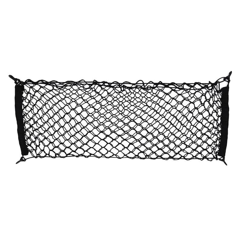 TopUniversal Car Trunk Cargo Net Holder Elastic Mesh Organizer Truck SUV 4 Hook Net: Default Title