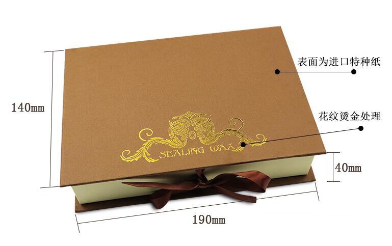 Angel Wax Sealing Stamp Trouwkaarten Vintage Wax Sticks Kaarsen Smelten Lepel Houten Doos Set Palissander Handvat