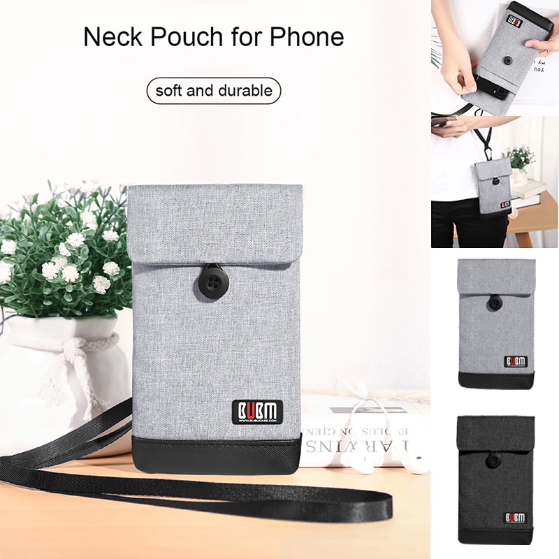 Acoki telefon komórkowy saszetka na szyję portfel, torba Crossbody sport zakupy torebka na telefon komórkowy paszport podróże uchwyt etui dla mężczyzn i kobiet