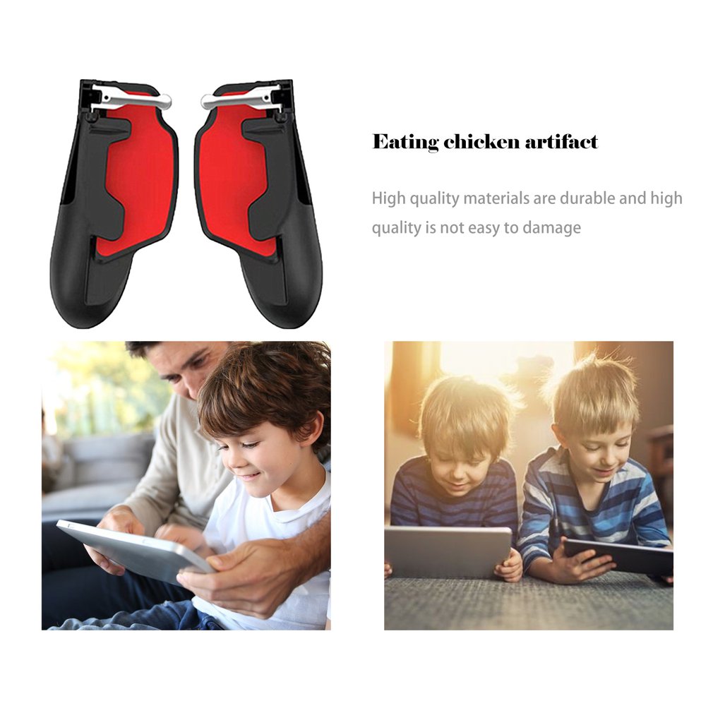 Mobile Trigger Controller for ipad Gamepad Grip Fire Aim Button Joystick Tablet FPS Game Handle For Android Iphone Gamepad