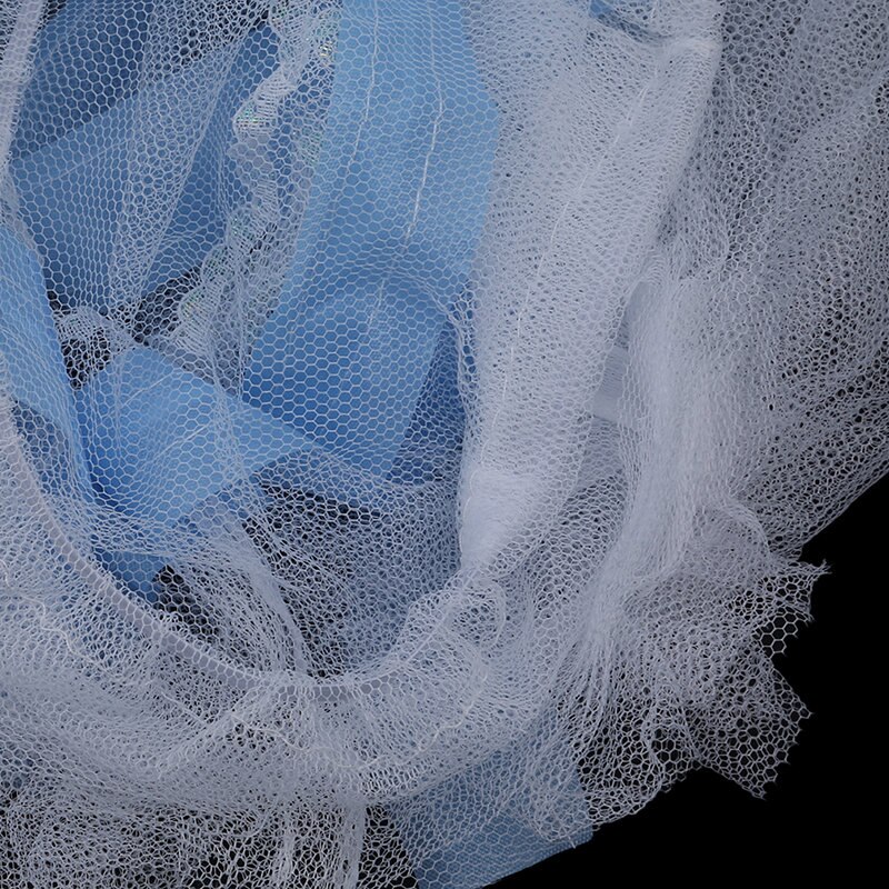 Nyttig babyseng myggenet mesh kuppel gardin net til småbørn tremmeseng baldakin sammenfoldelig babyseng net