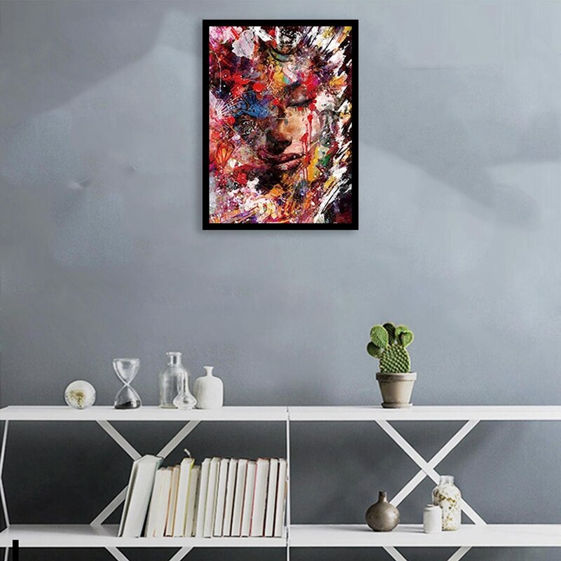 Paint By Numbers DIY Acrylic Painting Kit for Kids & Adults Beginner - 16Inch x 20Inch Women (Without Frame)