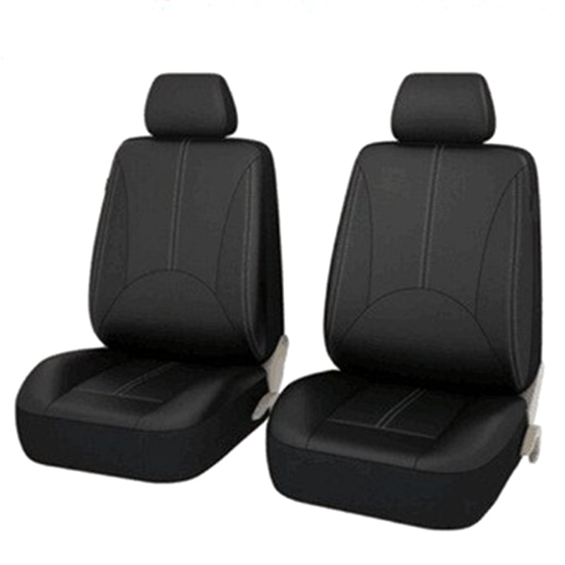 Fundas de asiento delantero de coche de 5 plazas para Uso General estilo de cubo trasero alto cubierta de asiento de coche Interior de coche Protector de asiento de coche