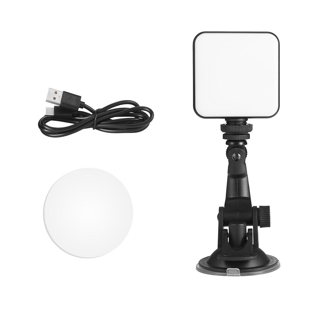 Lumière de remplissage vidéo 2500K-6500K 5W, lampe pour Smartphone, tablette, ordinateur portable, Mini Vlog réglable, pour Selfie, vidéo en direct: Default Title