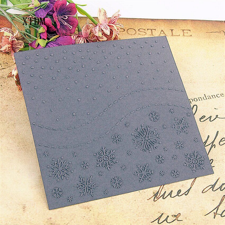 Carte artisanale flocon de neige en plastique, fabrication de carte en papier album décoration de mariage clip gaufrage dossiers