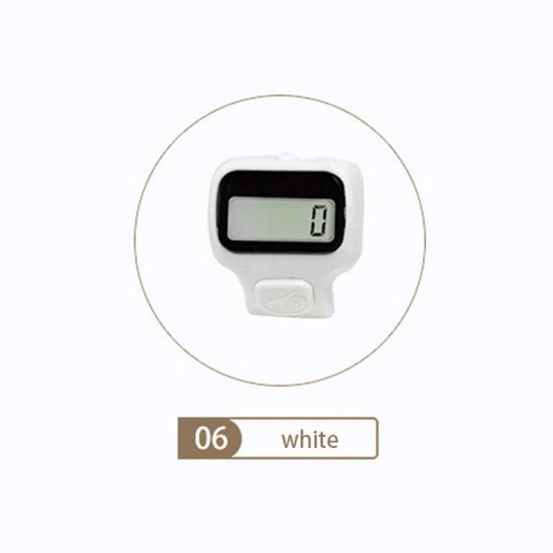 Counting Electronic Counter Unique Mini Ring Counting Electronic Convenient Tool People Counter Easy To Use Counter: Brown