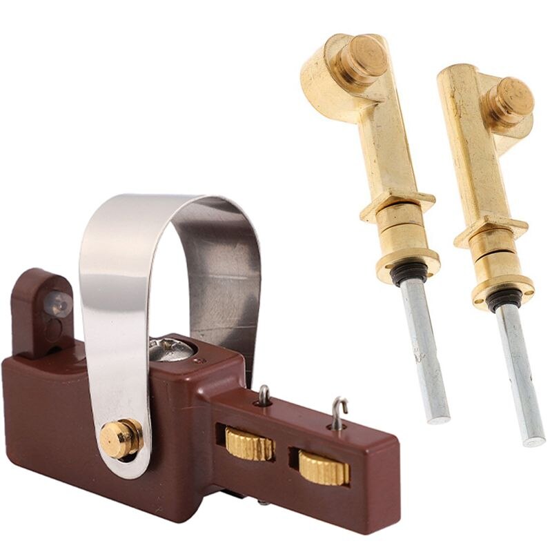 Top 2x vortex erhu axel axel mekanisk axel finaste sträng 9cm & 1x erhu clip fine tuners string tune justerare mörklila
