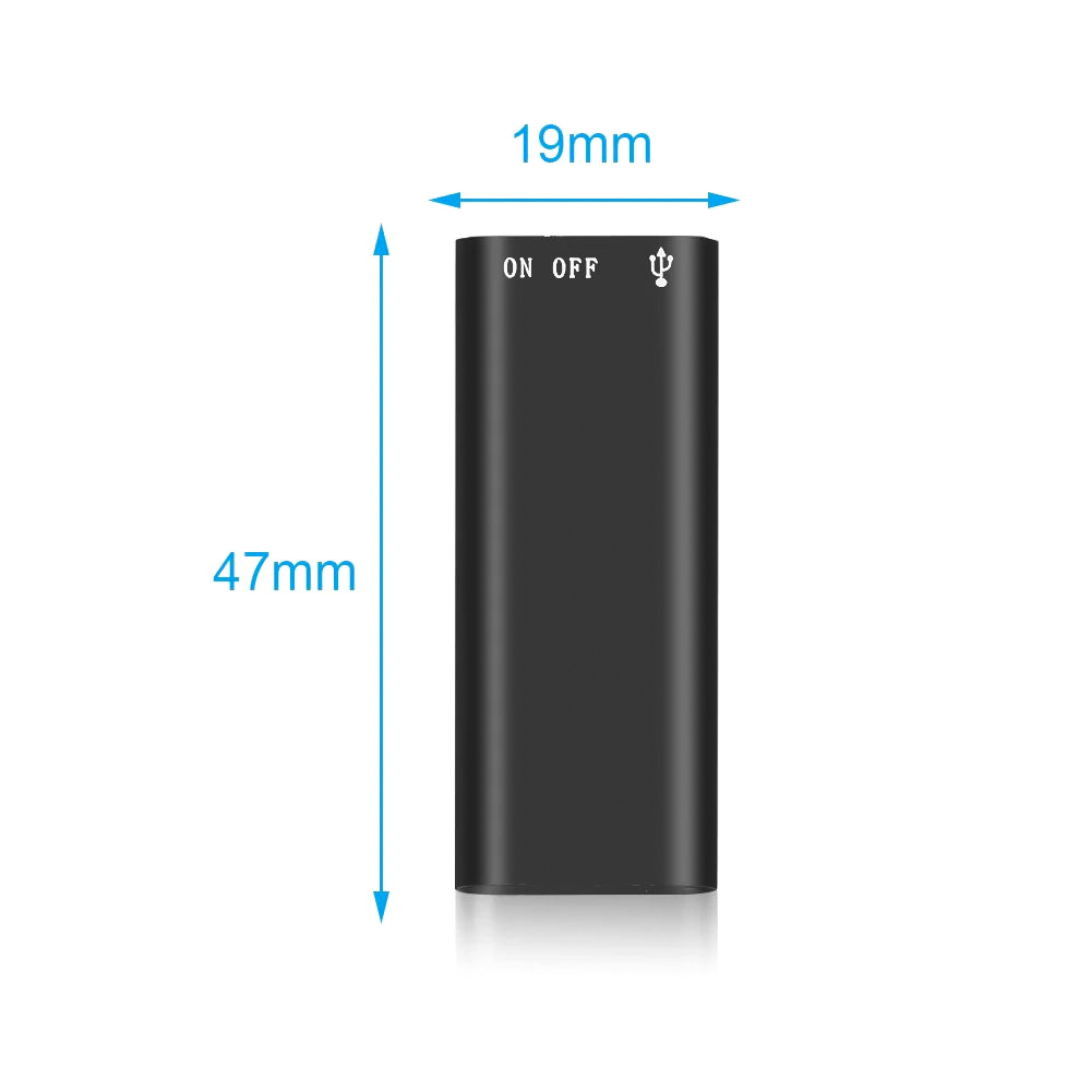 Reproductor Mp3 3 3 en 1, minigrabadora de Voz Digital , 32GB, 16GB y 8GB, 192Kbps, WAV