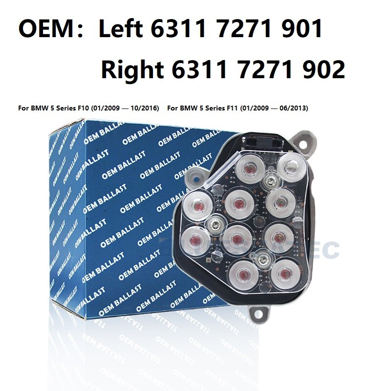 Oem for bmw 5 series f10 f11 xenon led modul ball – Vicedeal