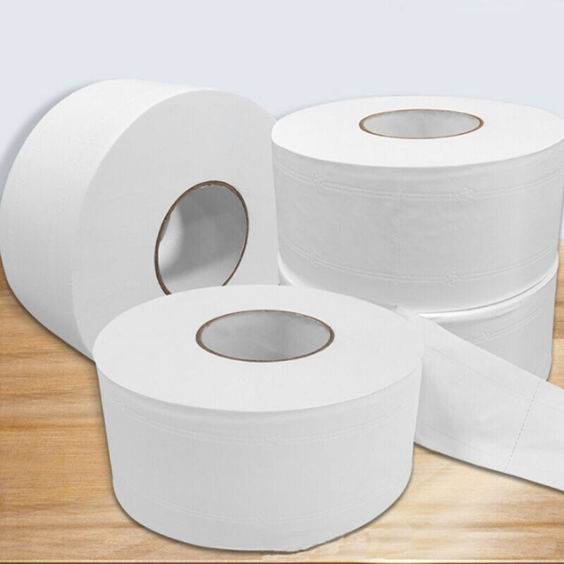 600g 1 Rolls Fast Toilet Roll Paper 4 Layers Home Bath Toilet Roll Paper Primary Wood Pulp Toilet Paper Tissue Roll