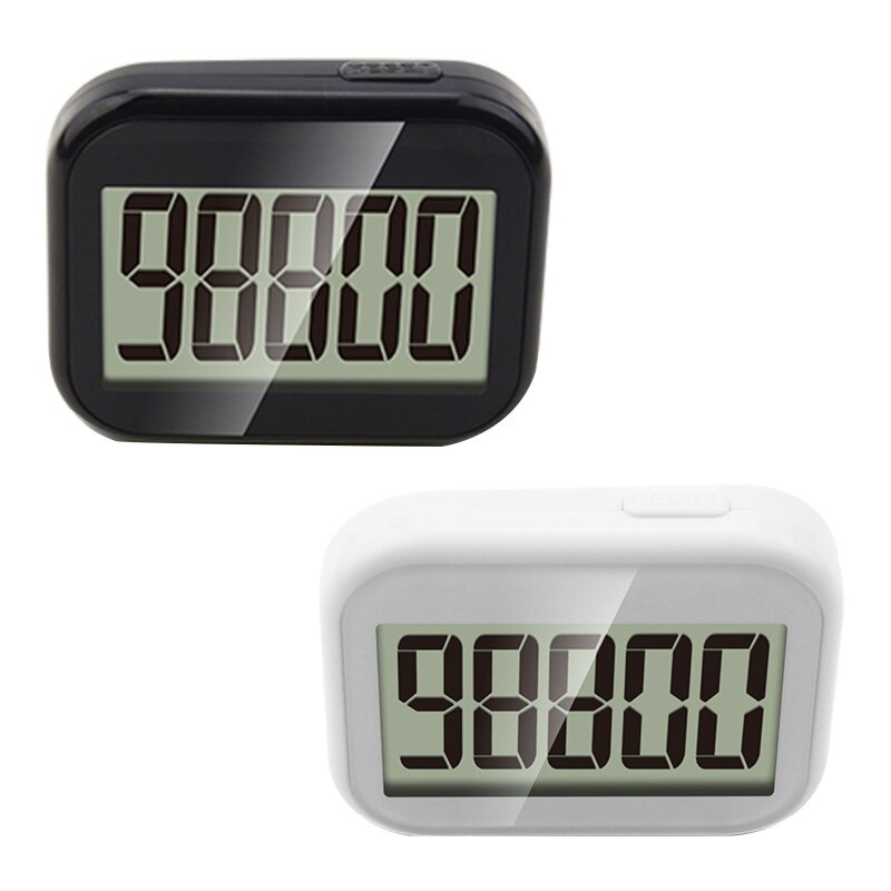 Podomètre 3D compteur de pas précis avec Clip grand écran podomètre précis pour les pas Mile suivi des pas pour la marche