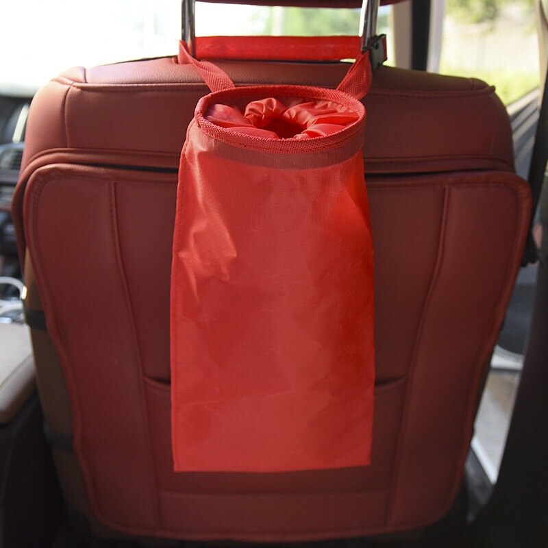 Car Garbage Bins Container Waste Bins Bag Cleaning Tools Bag Auto Accessories Car Seat Back Litter Garbage Bins Bag