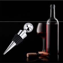 Red wine Plugs Round head wine stopper high-grade zinc alloy stainless steel wine bottle stopper metal wine cover.