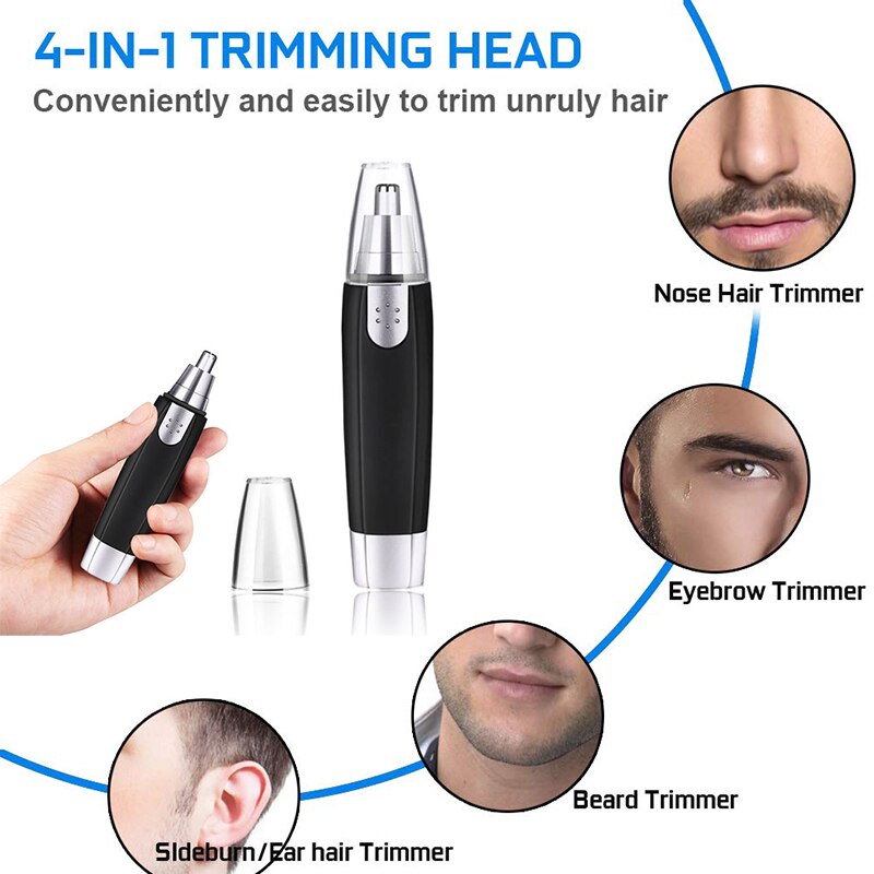 Elektrische Neus Tondeuse Voor Mannen Vrouwen Oor Gezicht Schoon Trimeer Razor Removal Scheren Neus Trimmer Gezichtsverzorging Cleaner Tool