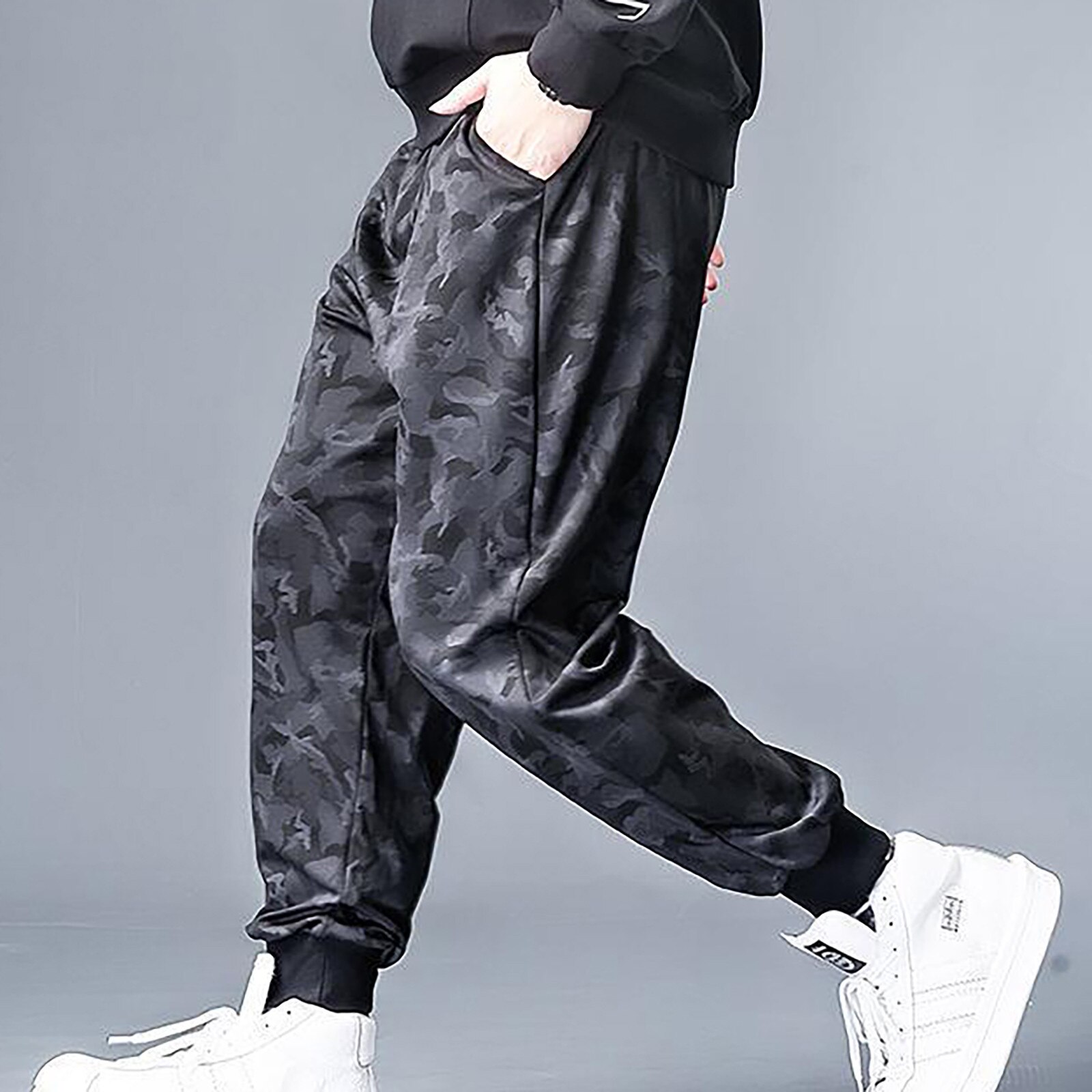 Flower Printing Summer Men Pants Hip Hop Harem – Grandado