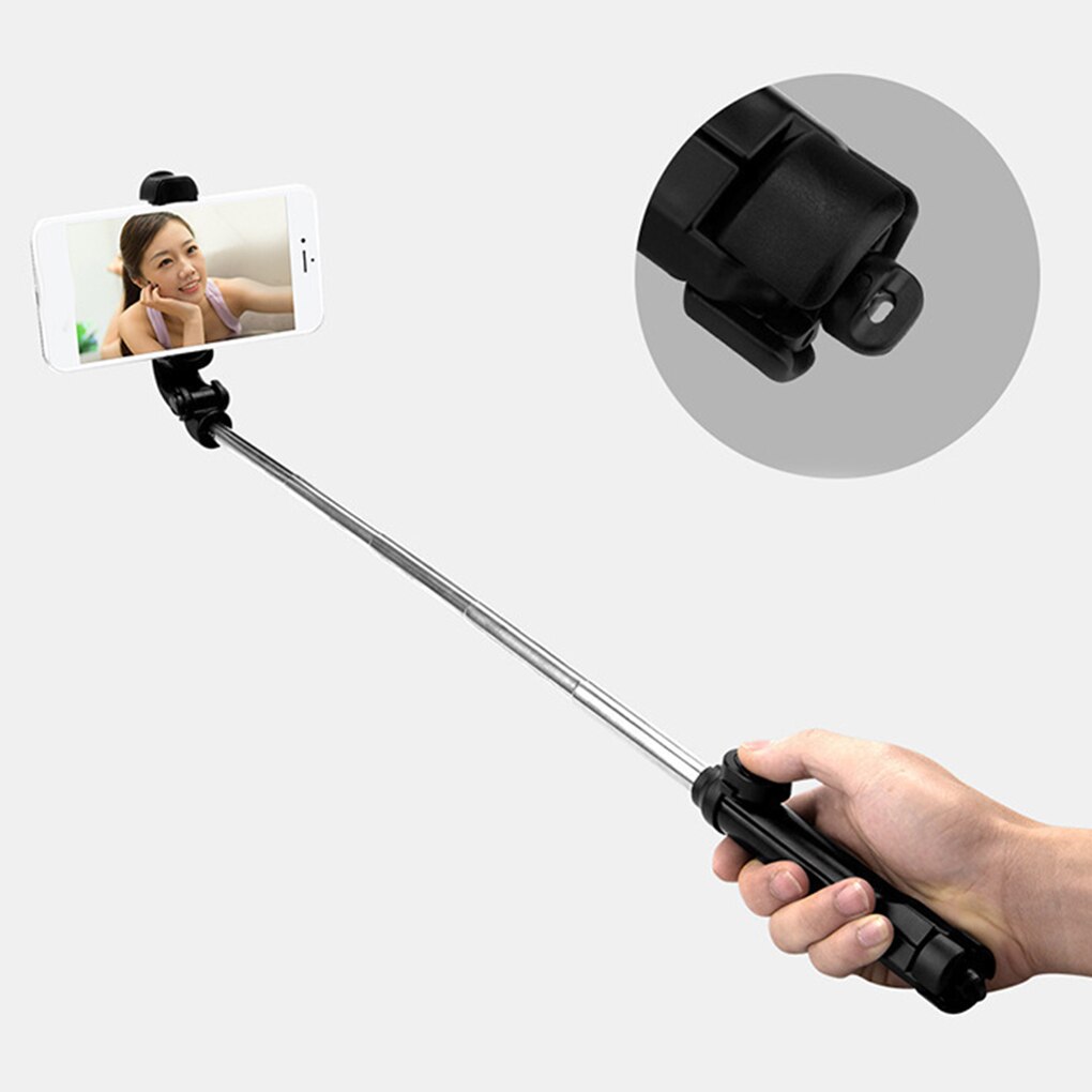 Inalámbrico Bluetooth 3,0 Selfie Stick barra obturador remoto extensible trípode teléfono soporte