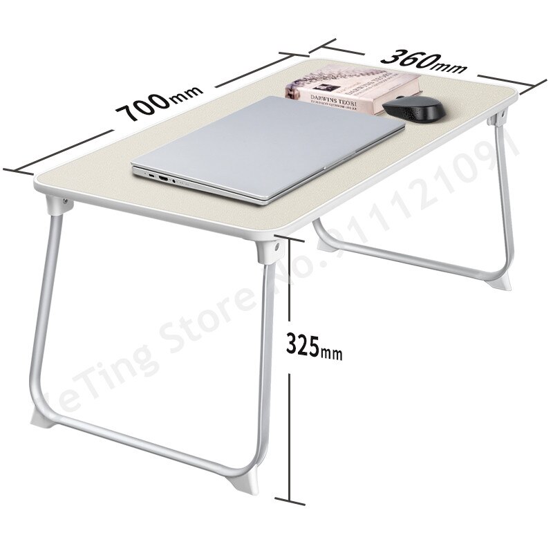 Foldable laptop desk for bed & Sofa writing desk small table household dining table children's bay window foldable bracket Cool