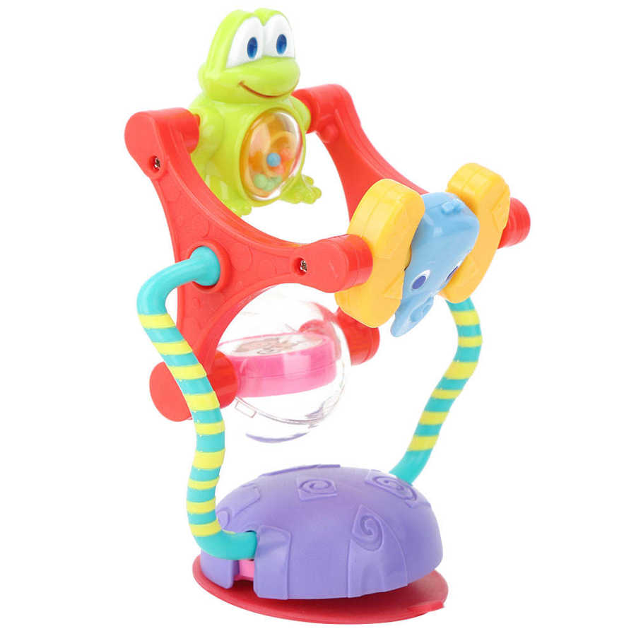 Baby Aktivität Spielzeug Ebene Riesenrad Rassel Spielzeug Intelligenz Entwicklung Puzzle Baby Esszimmer Stuhl Warenkorb Saugnapf Spielzeug für Art