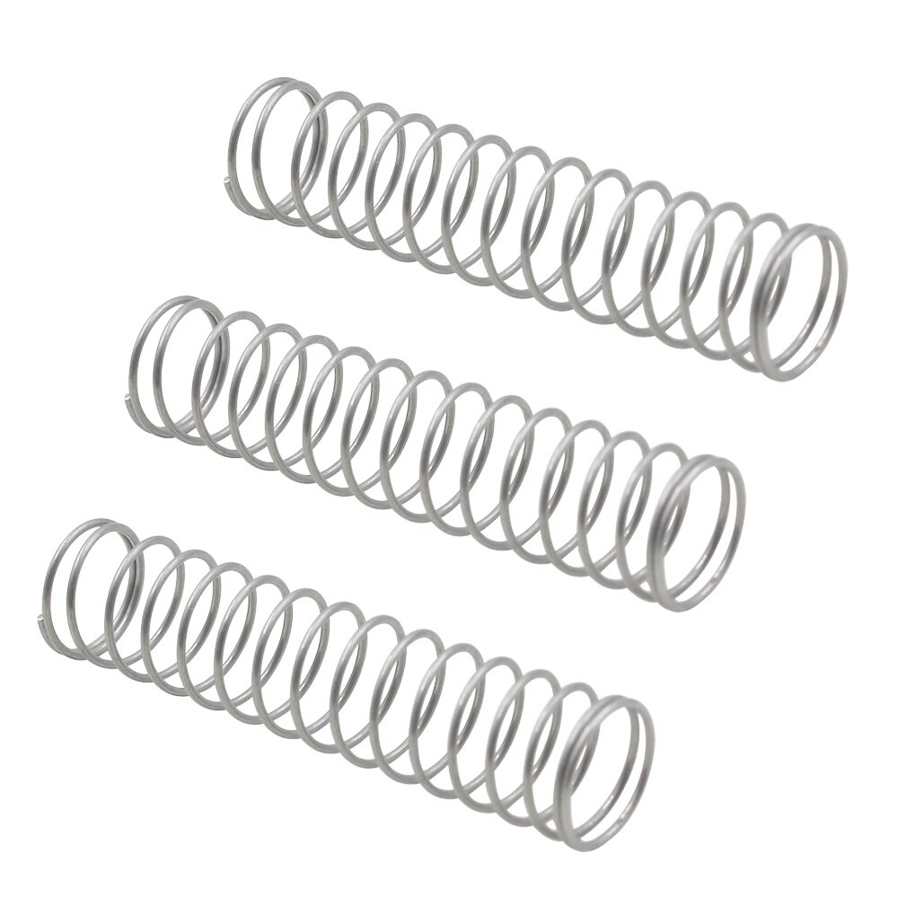 Válvula de pistón de trompeta de , accesorios de resorte, pieza de sustitución, 3 uds.