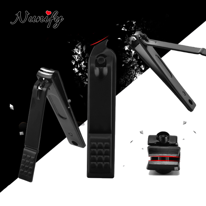 Nunify sort manicure negleklipper pedicure sæt negle klip sæt negle cutter til tykke negle negle cutter værktøj tip knipper