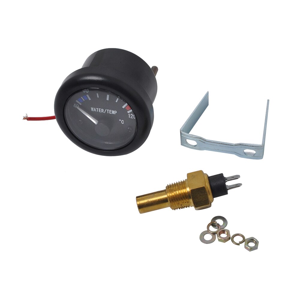 Elektrische Water Temperatuurmeter Voor Auto/Automotive, 40-120 Celsius