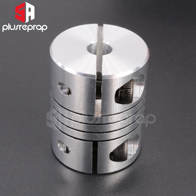 3D Printer Accessory 5X8mm Coupler CNC Aluminium Alloy Z Axis Stepper Motor Flexible Shaft Coupling For T8 Lead Screw