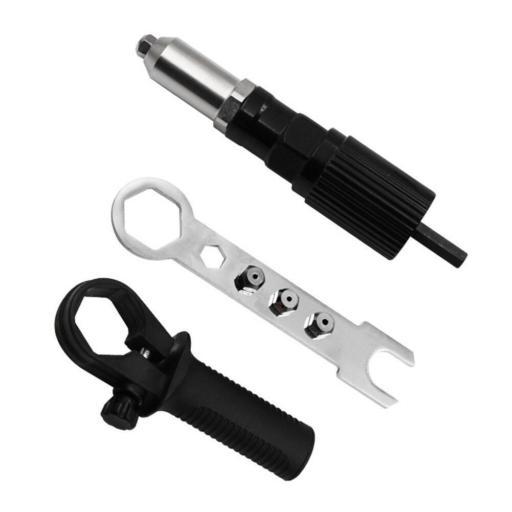 Thuis Insert Power Workshop Adapter Gelegeerd Staal Elektrische Boor Draadloze Handvat Wrench Duurzaam Anti-Slip Klinkgereedschap Set