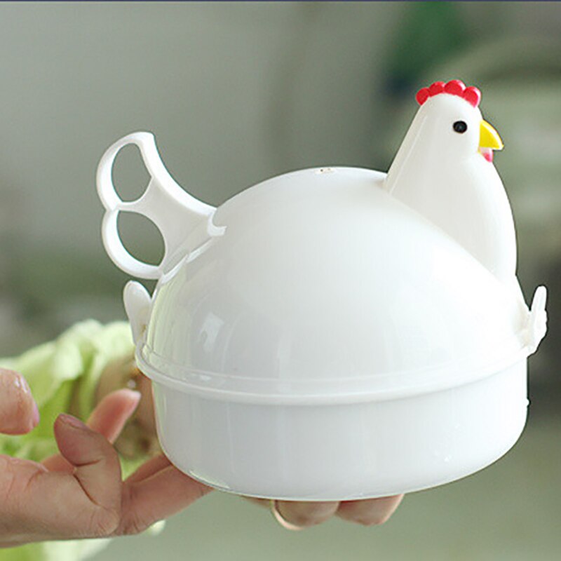 Oeufs à micro-ondes en forme de poulet chaudière cuisinière appareils de cuisine, outil domestique
