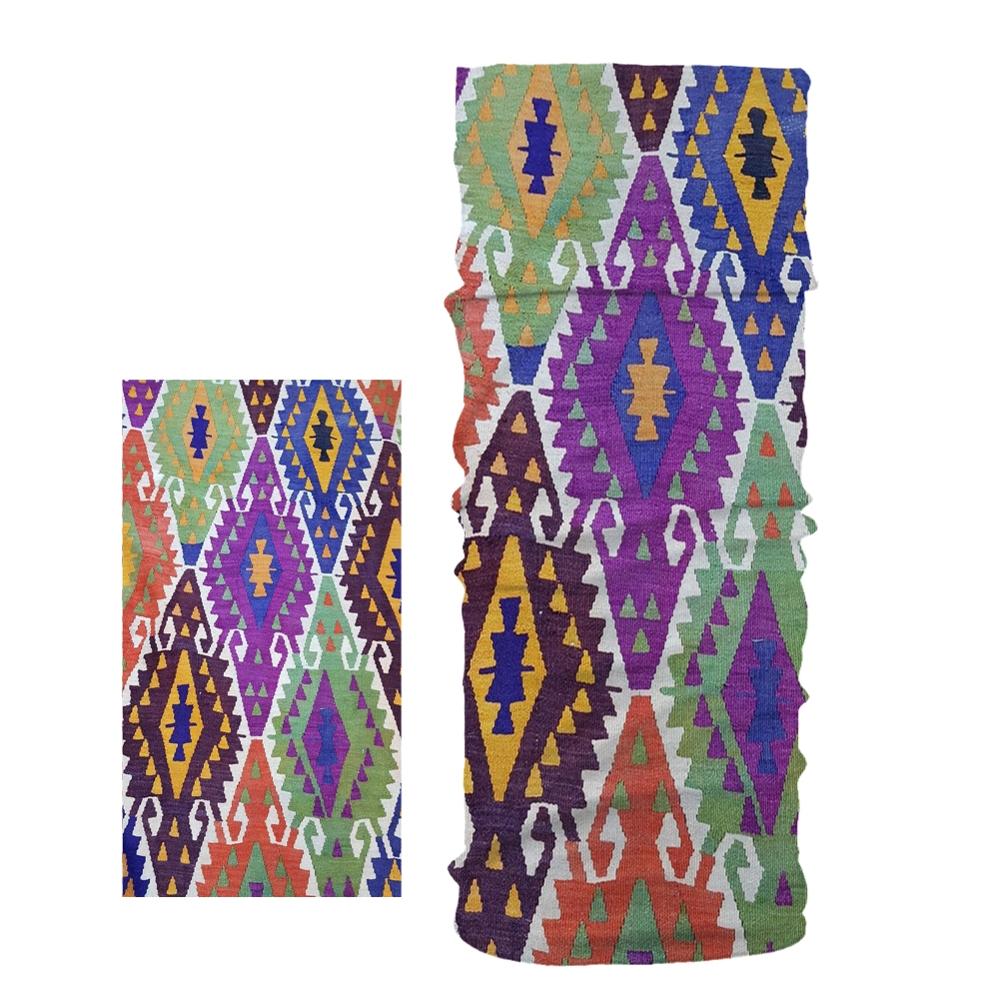 Tørklæde unisex magisk bandana polyester sømløs rørformet hijab hals rør sports tørklæde maske hovedbeklædning tørklæde: Stil 10