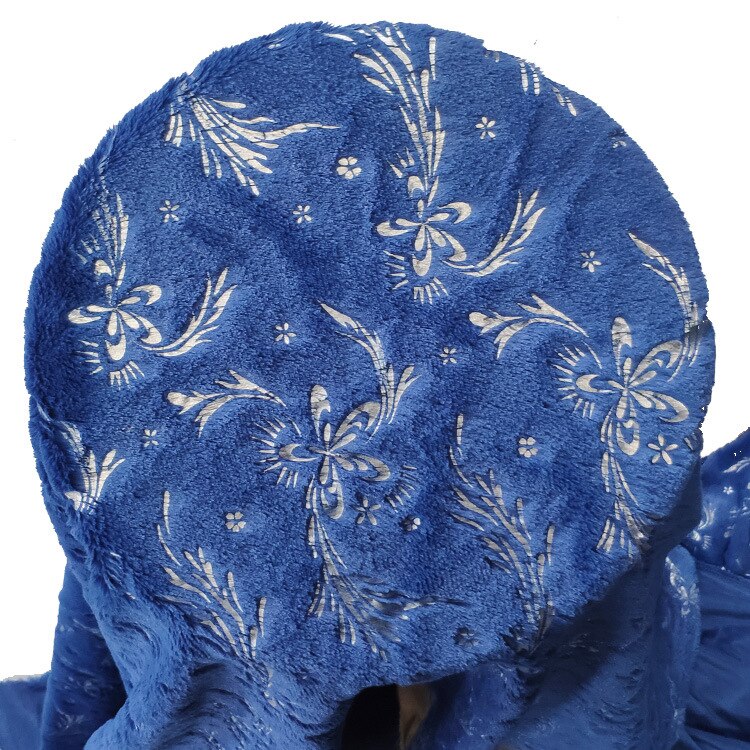 fabric full polyester bronzing knit pv velvet finishing fabric