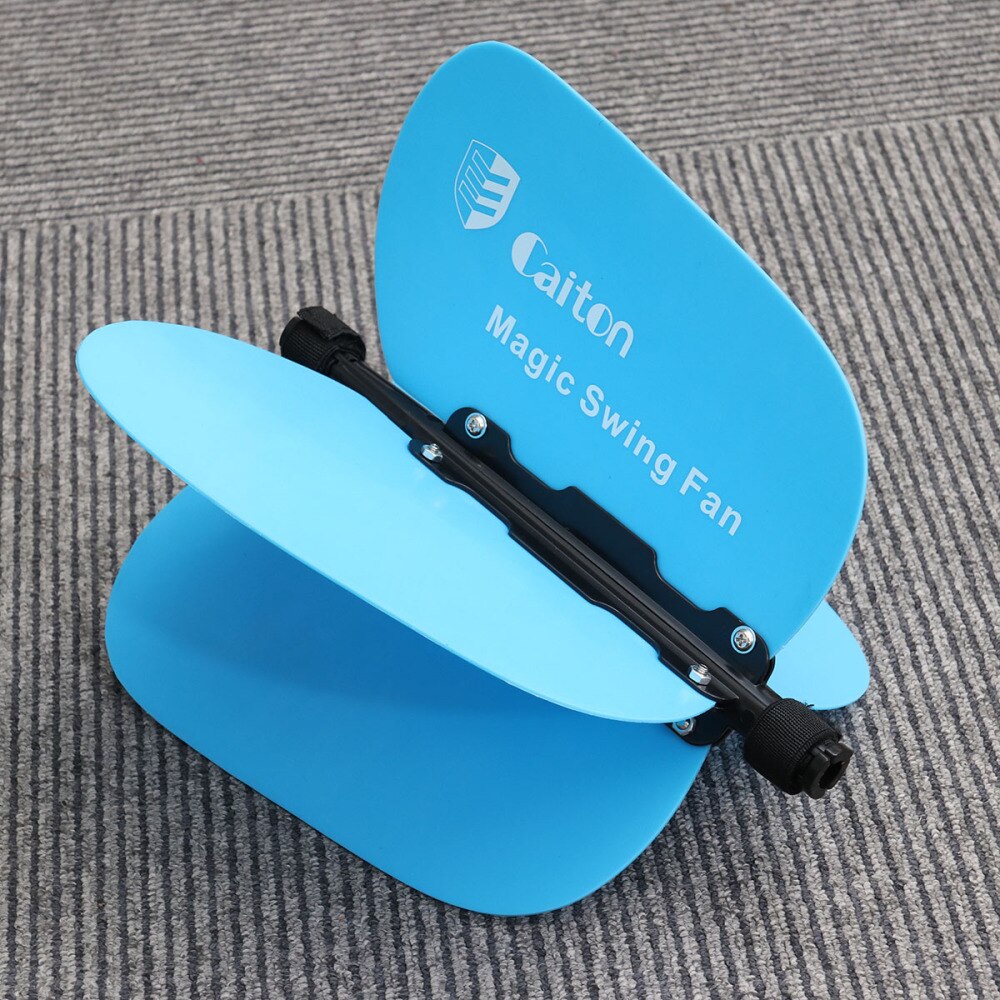 A207 Portable Golf Magic Swing Fan Practice Fan Golf Trainer Accessories (Blue)