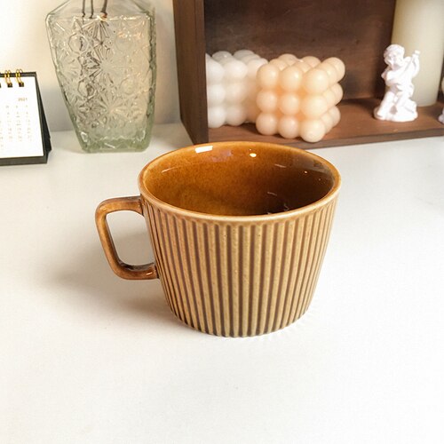 Tasses à expresso en céramique originales, Service à café pour petit déjeuner, Service à thé de l&#39;après-midi: single cup C