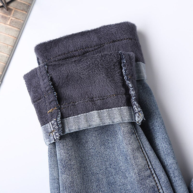 Jean slim en velours d&#39;hiver pour femmes enceintes, pantalon de maternité, vêtements extensibles, pantalons de grossesse
