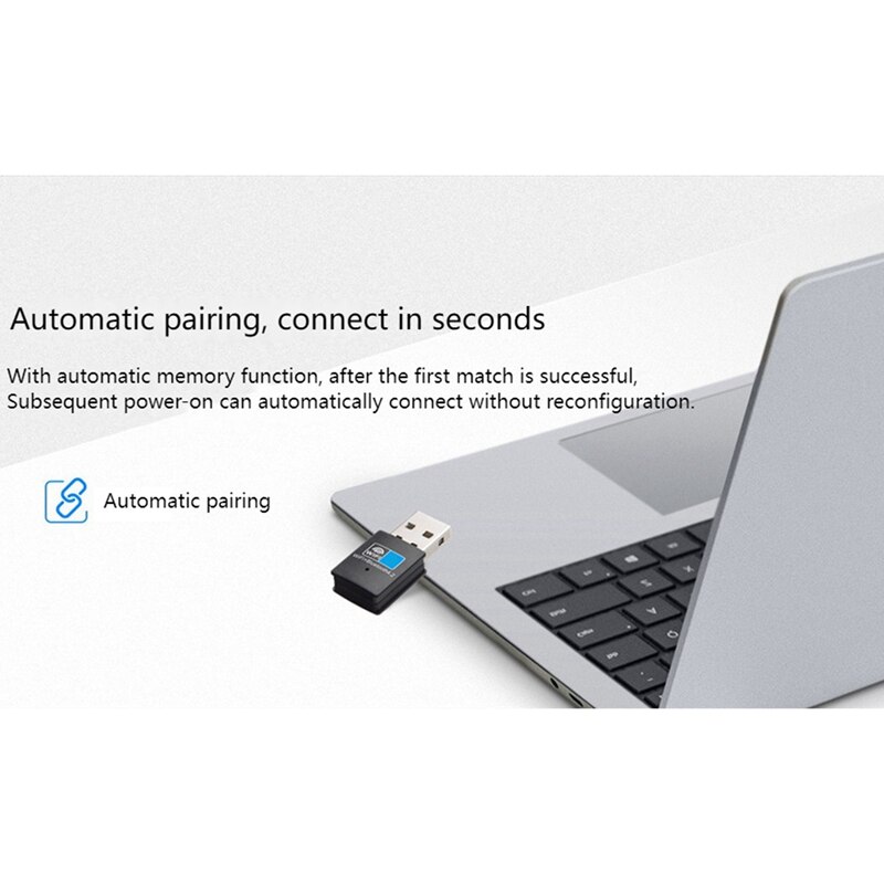 USB WiFi Bluetooth Adapter, Bluetooth 4.2 150Mbps Wifi Dongle Network Card, Wifi Bluetooth Receiver Transmitter