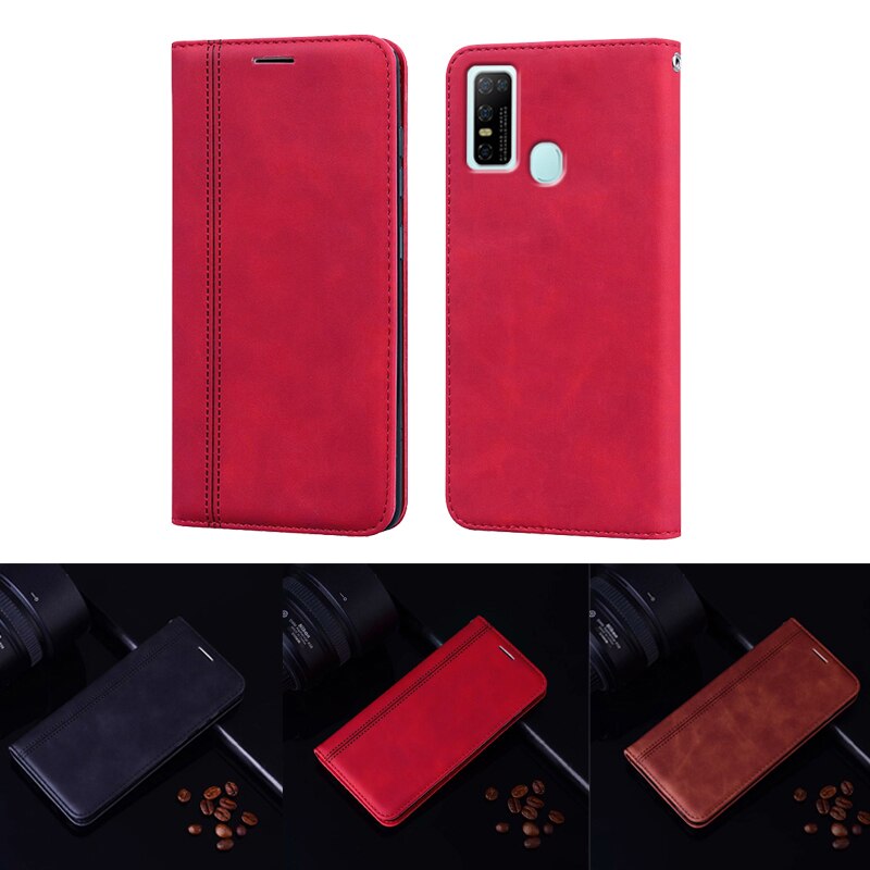 Luxe Leather Flip Case Voor Doogee N20 Pro Cover Fundas Coque Telefoon Holster Voor Carcasa Para Celular Doogee N 20 n20Pro Hoesje