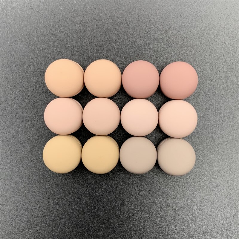 12 stück/einstellen sichere hijab-macaron-brosche, starke metallbeschichtung, magnetischer hijab-Clip, luxus-accessoire, keine lochnadeln, broschen magnetisch: Satz 7