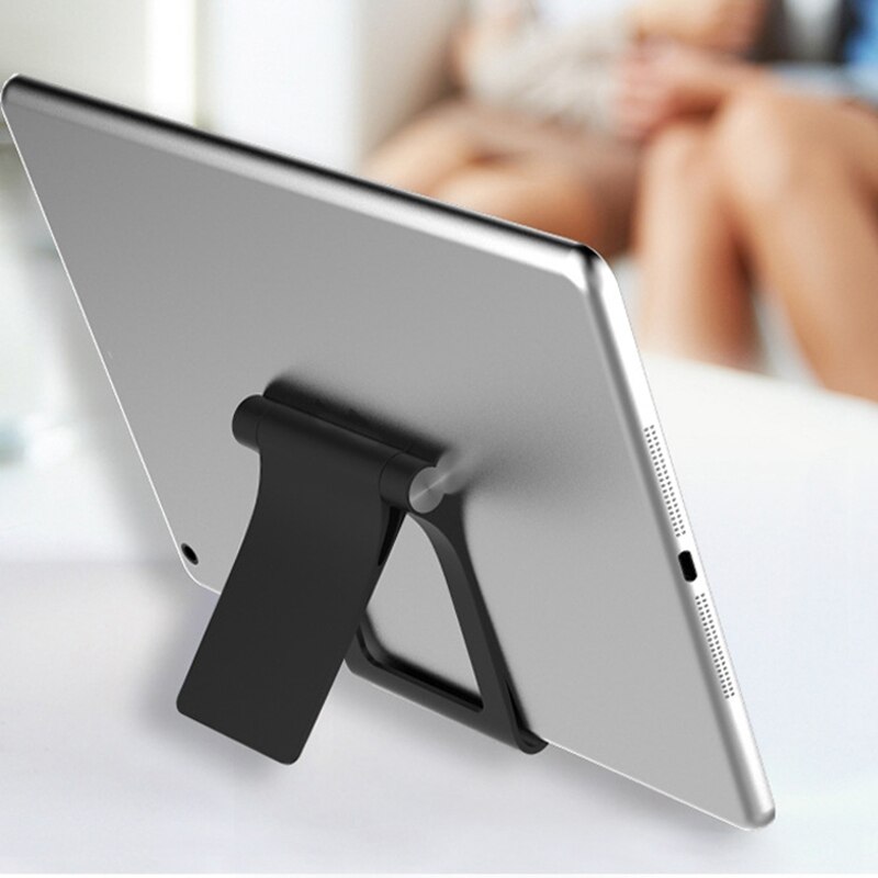 Tablet Stand Voor Ipad Samsung Universal Opvouwbaar Verstelbare Mobiele Telefoon Stand Voor Iphone 5 6 7 X Wit