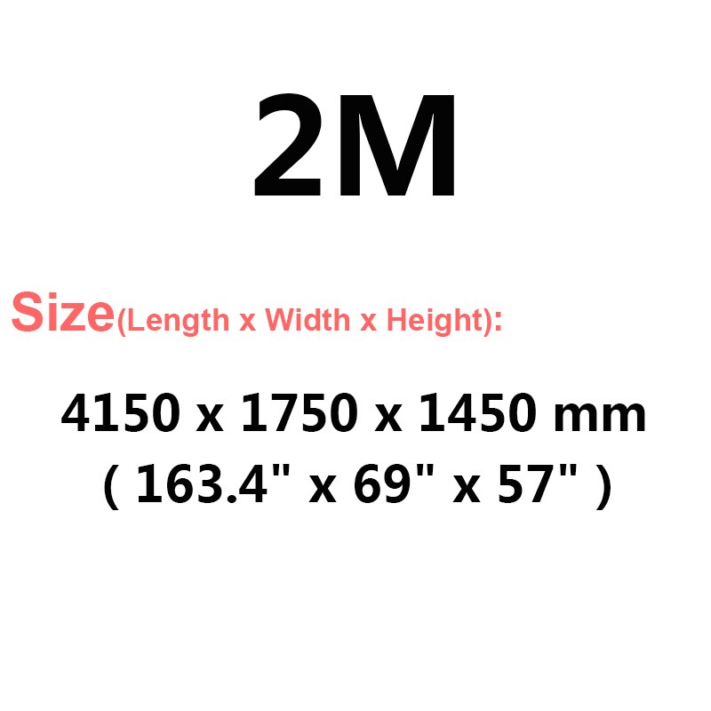 Buildreamen2 Car Cover Sun Snow Rain Dust Protection Cover Waterproof For Ford Everest Expedition Edge Galaxy Windstar Freestar: 2M