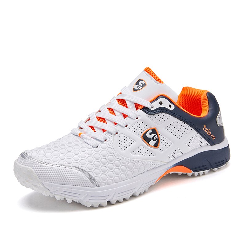 Golfsko til mænd udendørs bløde sportssko til mænd behagelige skridsikker golfsneakers herre letvægts grøn grå: Sort hvid / 43