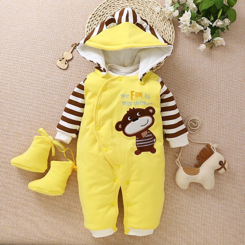 Cartoon Ha Yi Leuke Baby Unisex Baby In Fall Winter Pyjama Katoen Kinderkleding Baba Meisje En Jongen Kleren