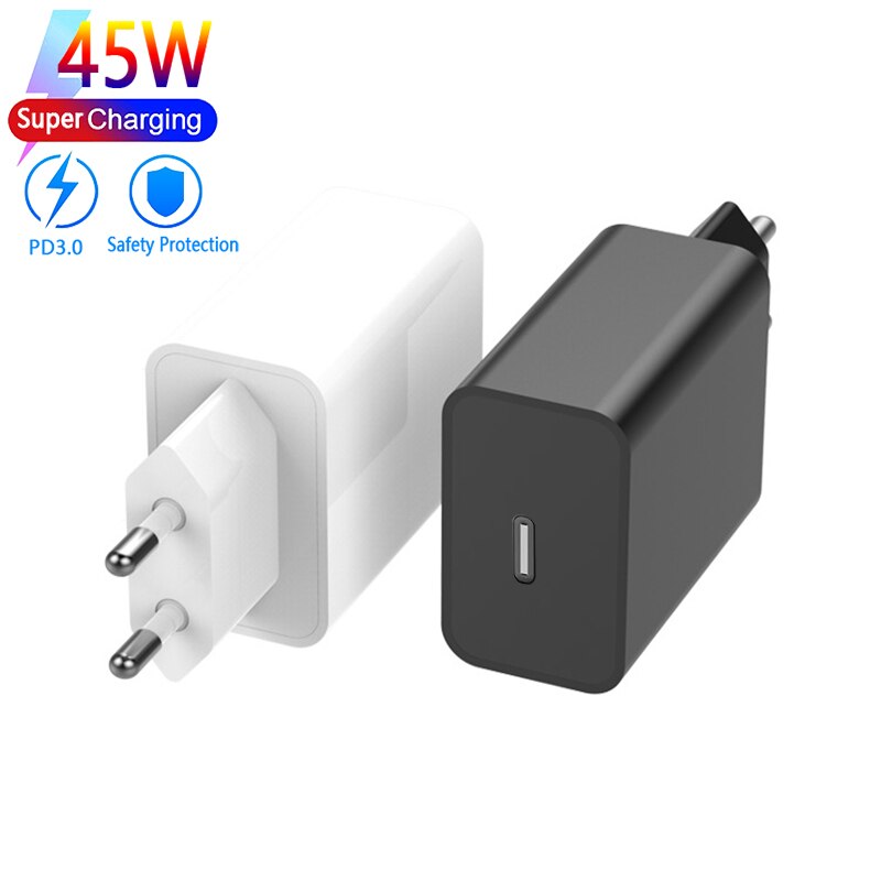 Szybka ładowarka USB C i typu C szybka ładowarka 45W ładowarka III 45W ładowarka do iPhone 12/iphone 13 szybka Xiaomi 12 Pro Samsung