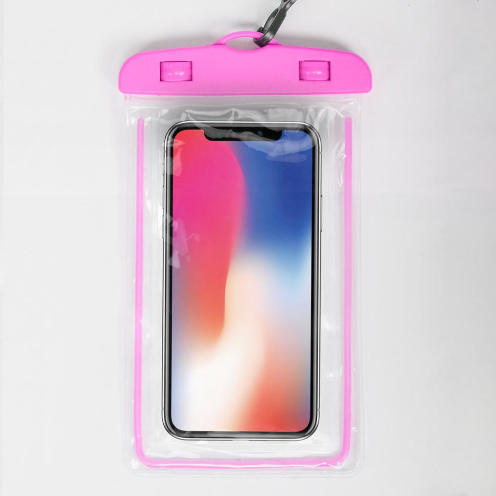 Universele waterdichte hoes voor iphone x xs max 8 7 6 s plus, beschermhoes voor telefoon, waterdichte telefoonhoes: Blauw