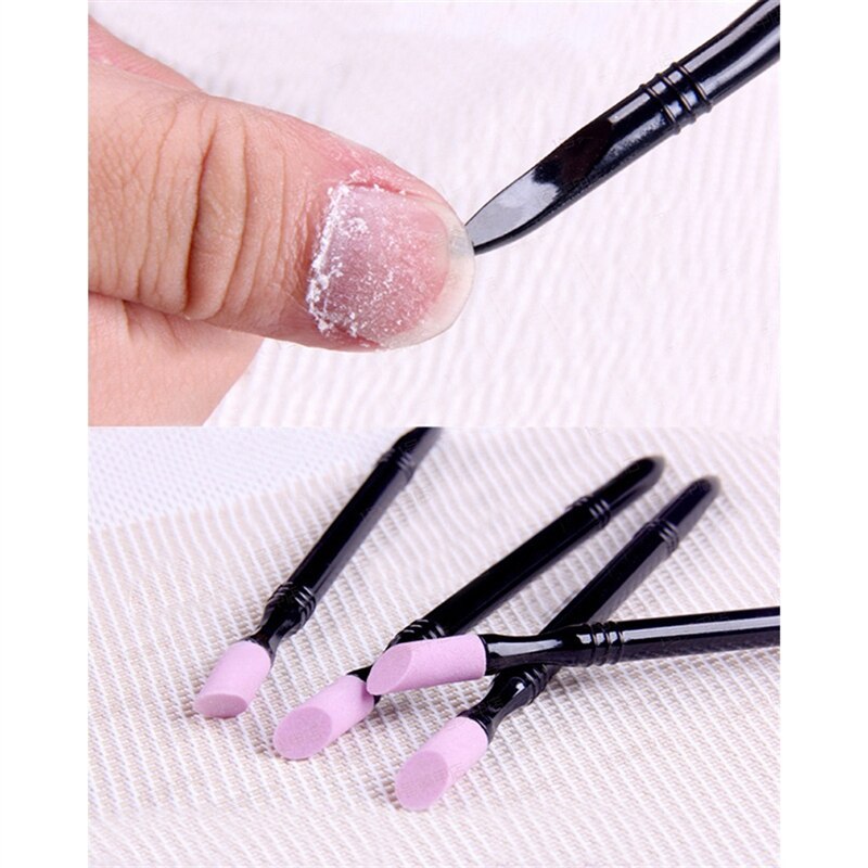 Stylo de polissage des ongles de exquis utile stylo de réparation de Peeling Simple pas facile à tomber outils de ponçage de stylo de polissage