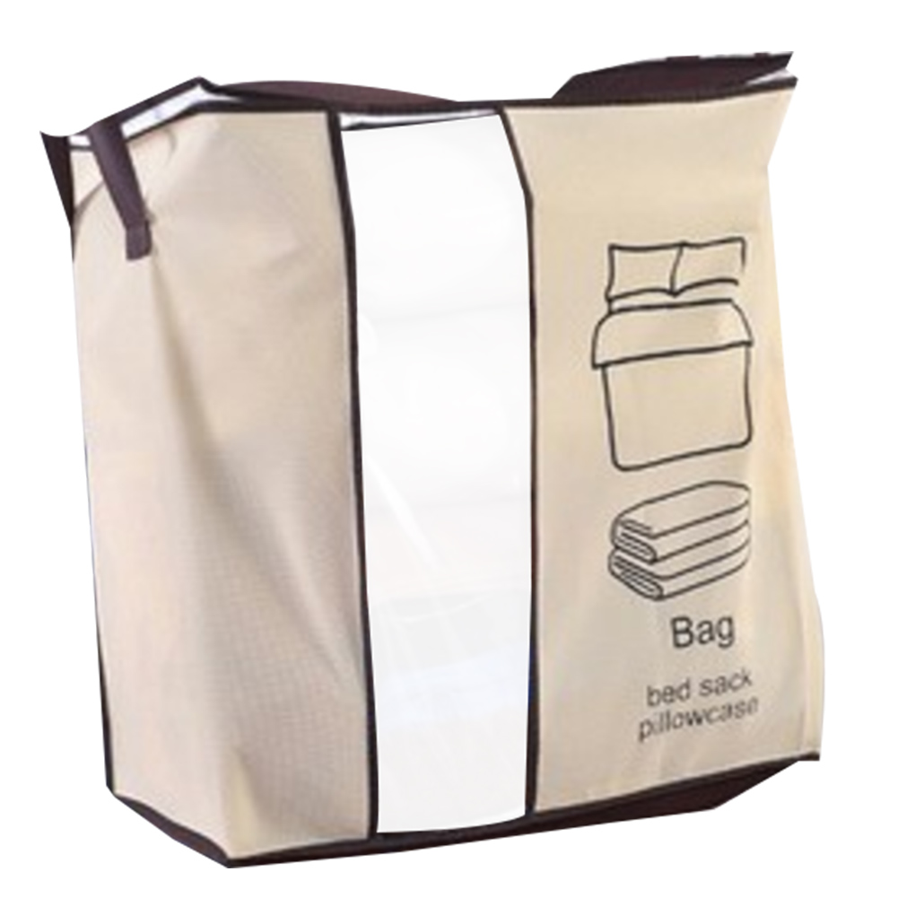 Przenośna torba robić przechowywania ubrań z włókniny, składany organizer robić szafy na poduszki, kołsuchy, kocyki i pościel: 6c